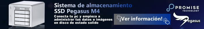 Sistema de almacenamiento SSD Pegasus M4